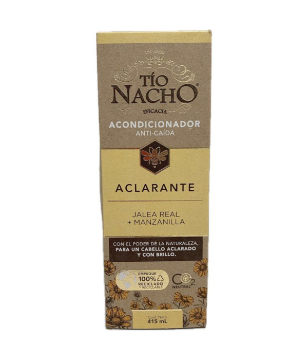 ACONDICIONADOR TIO NACHO ACLARANTE FRASCO X 415 ML
